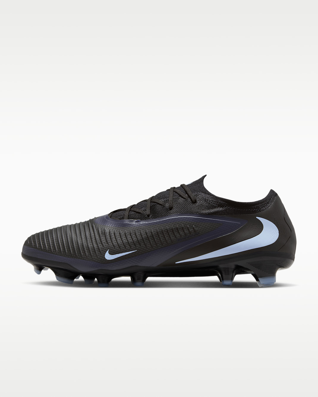 Chuteiras de futebol para terreno firme Nike Phantom 6 Low Pro - Preto/Preto