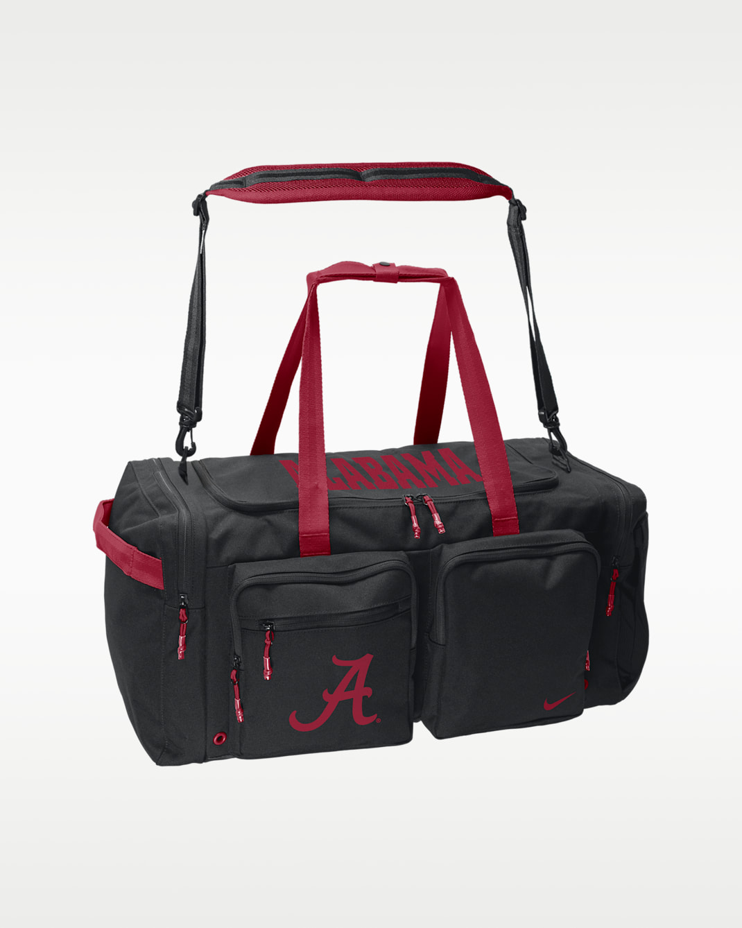 Alabama Utility Power 2.0 Nike College Duffel Bag - Black
