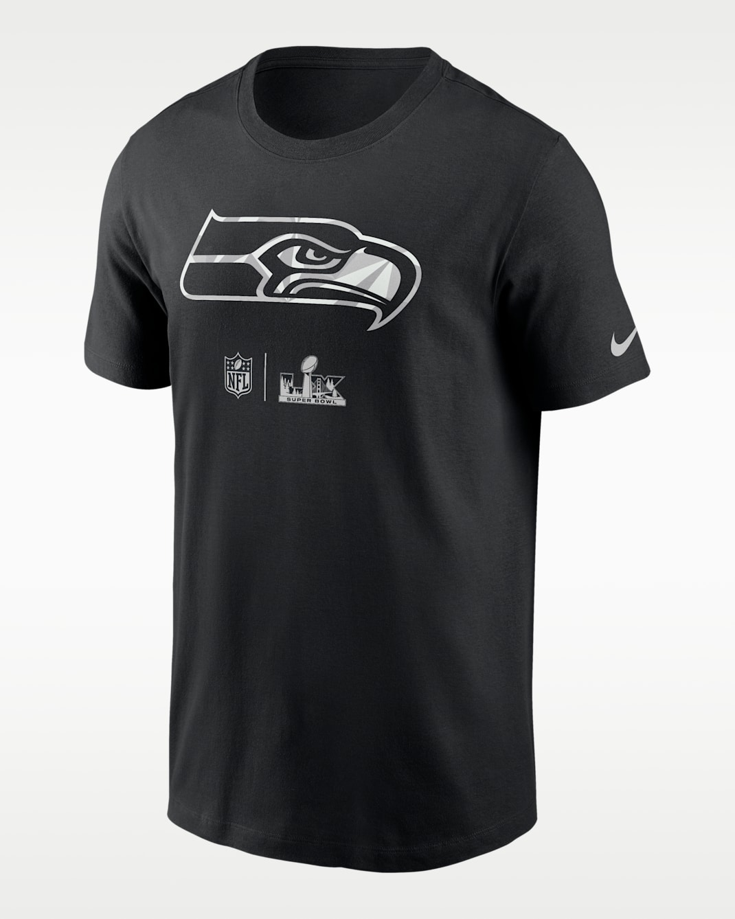 Seattle Seahawks Super Bowl LX Opening Night Men's Nike NFL T-Shirt - Black