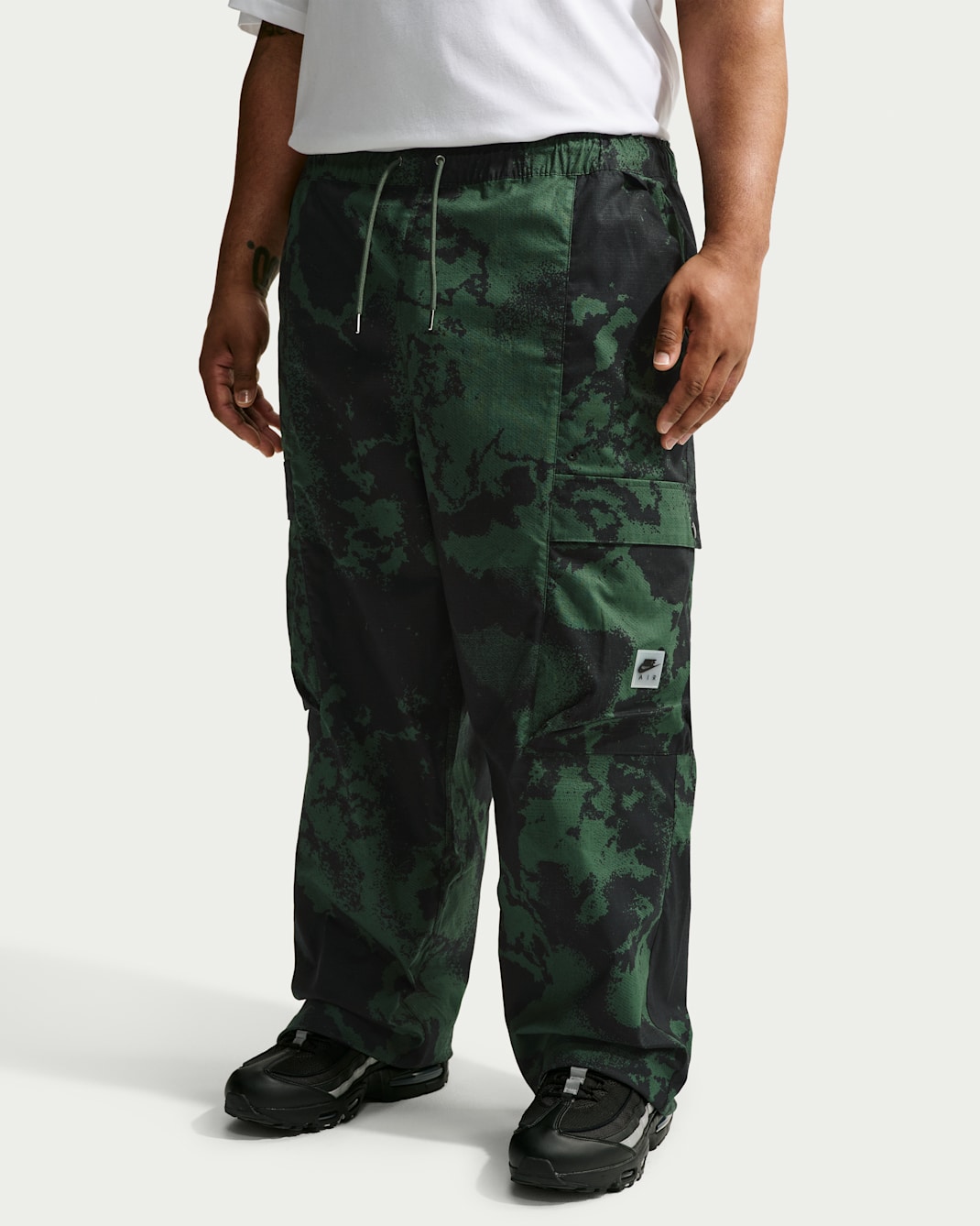 Nike Air Men's Woven All-Over Print Cargo Pants