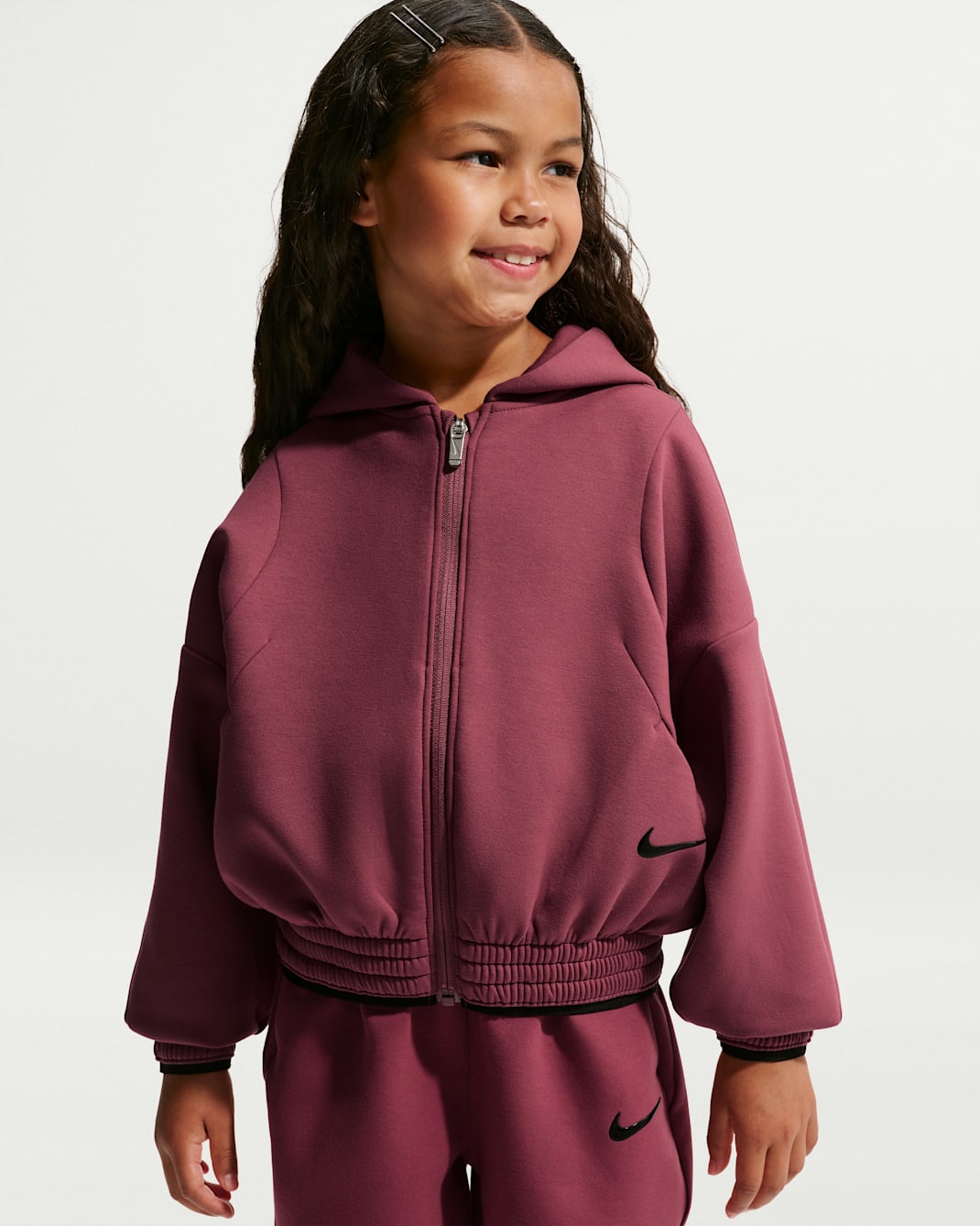 Nike Little Kids' Luxe Perform 2-Piece Full-Zip Hoodie Set