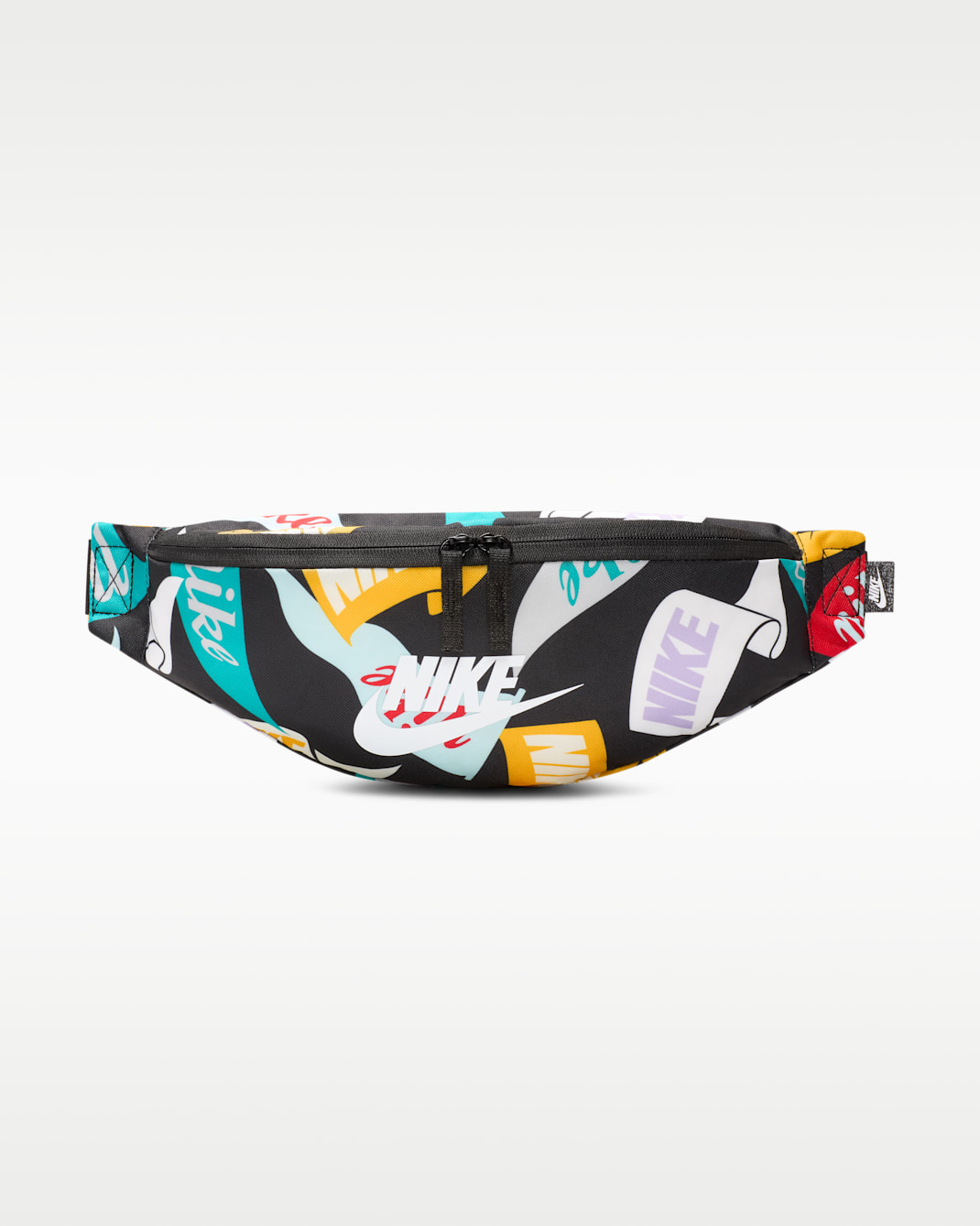 Nike Heritage Cross-body Bag (3L) - Black/Black/White