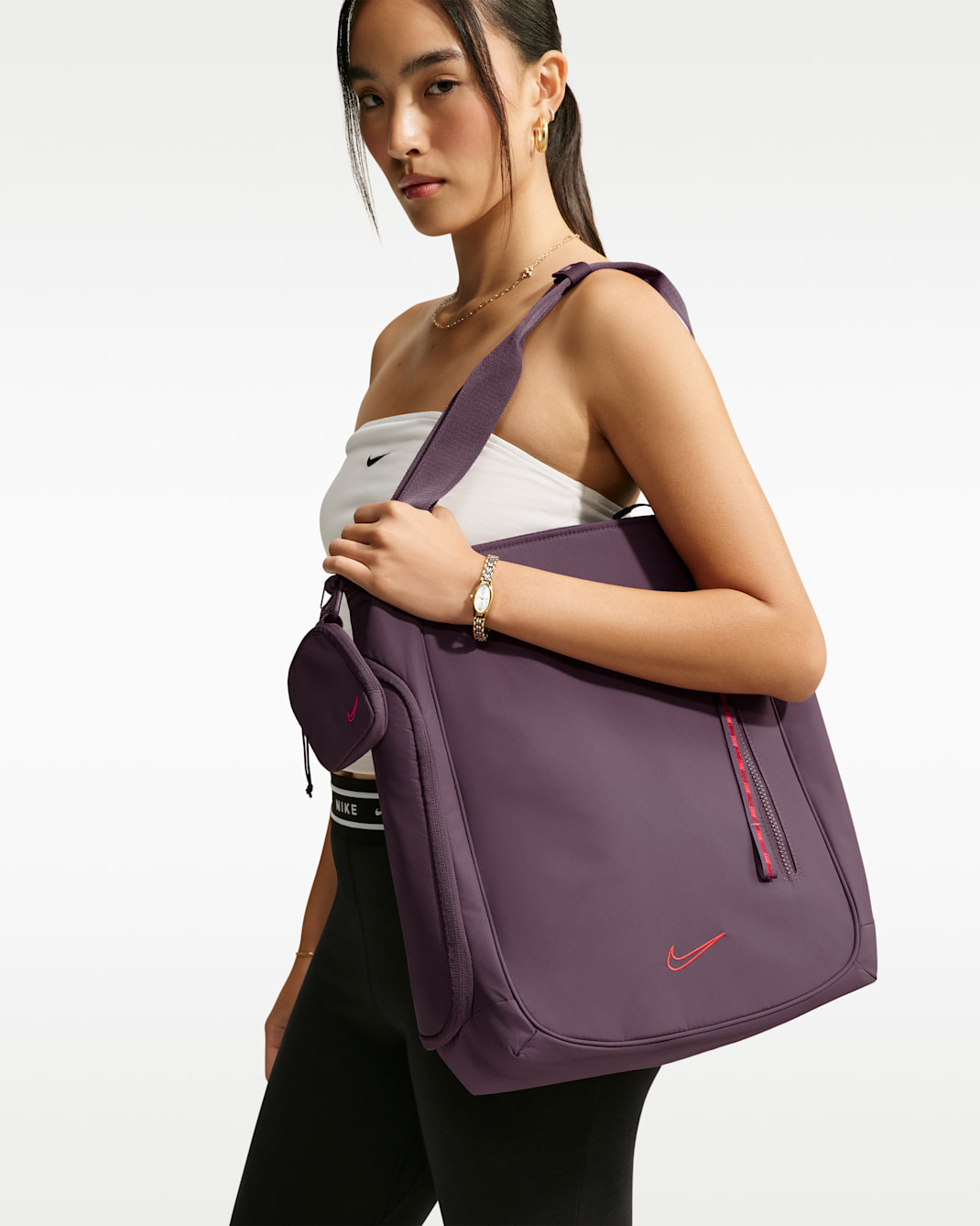 Bolsa tote (20 L) Nike Commute - Tatuaje/Tatuaje/Carmesí brillante