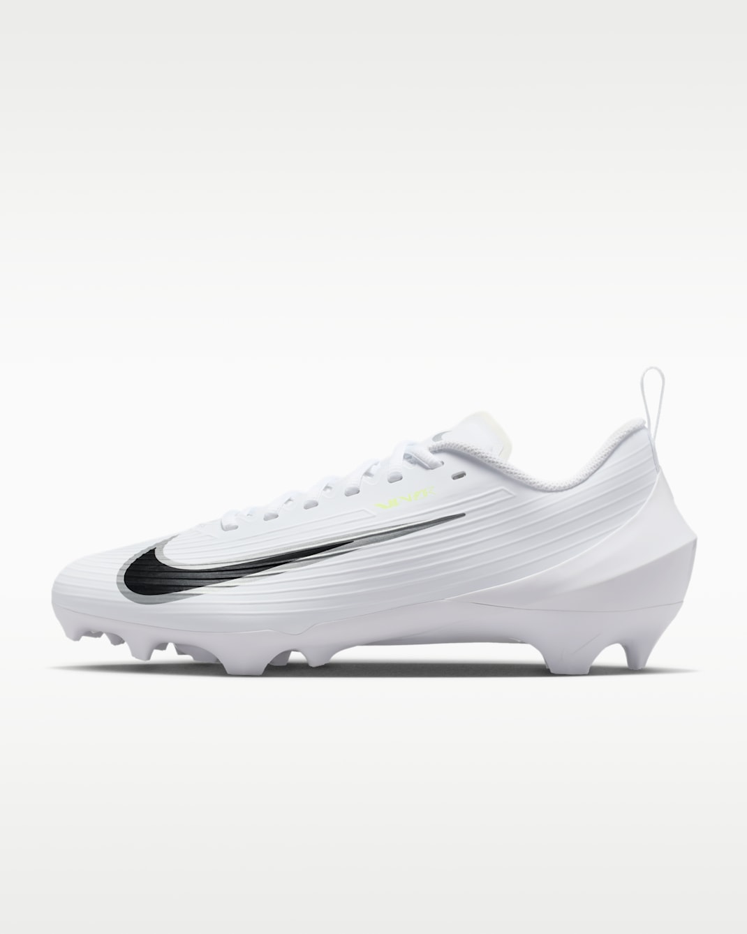Nike Vapor Speed 3 Football Cleats - White/Volt Ice/Metallic Silver