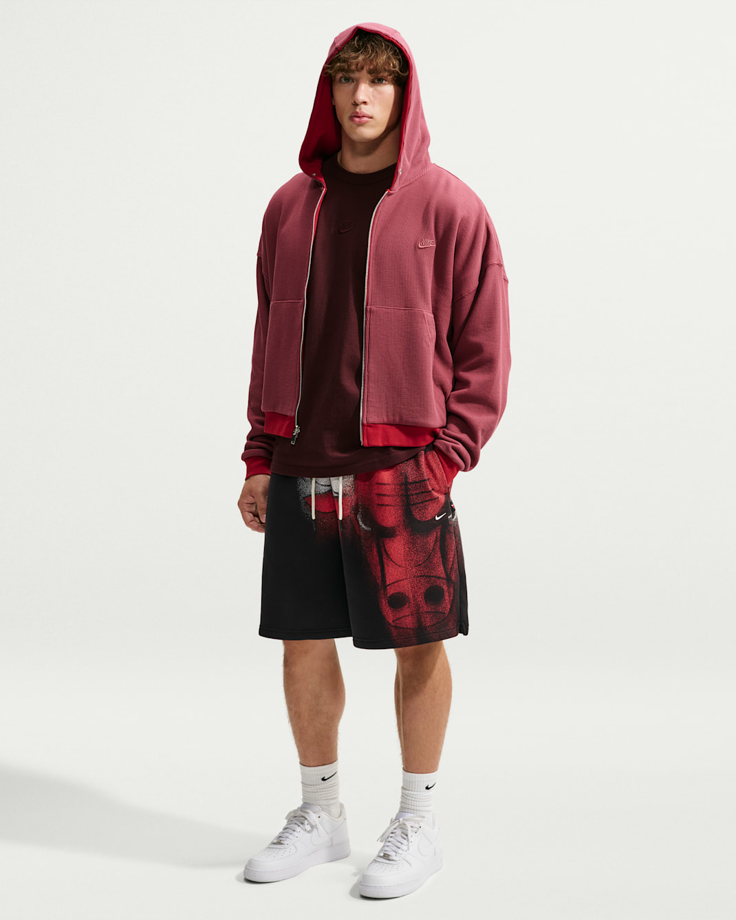 Chicago Bulls Standard Issue Nike Men's Fleece Basketball Shorts