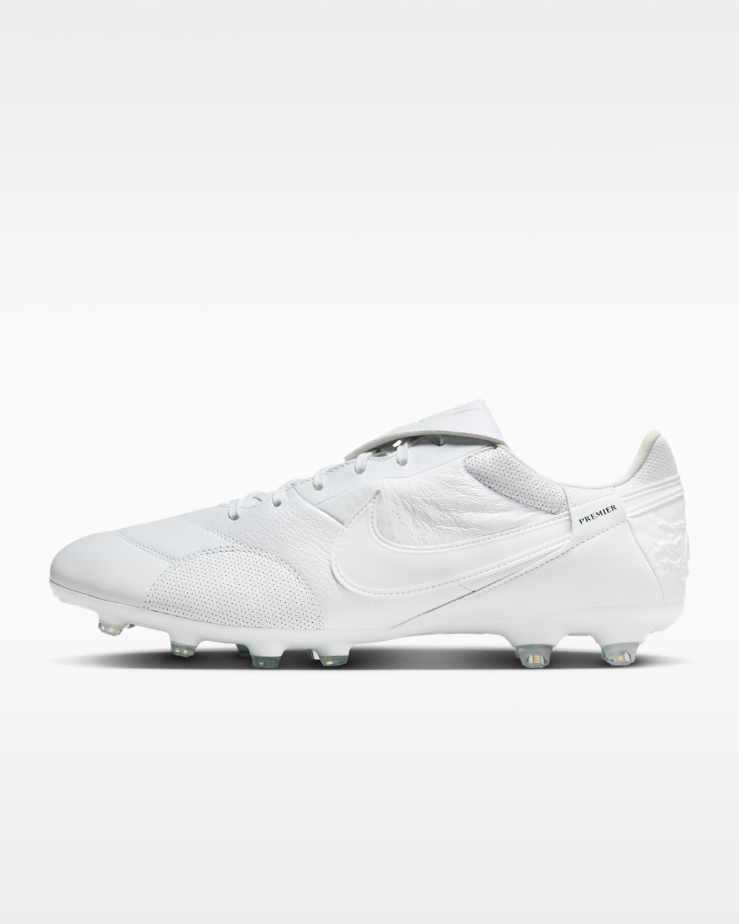 Scarpa da calcio a taglio basso FG Nike Premier 3 - Bianco/Bianco/Bianco
