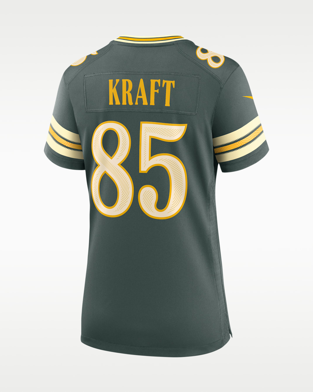 Tucker Kraft Green Bay Packers Rivalries Collection Women's Nike NFL Game Jersey