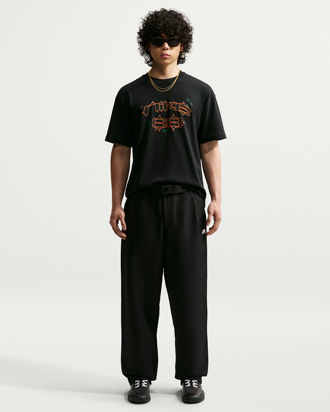 Pantalon de skateboard Nike SB pour Homme - Noir/Blanc