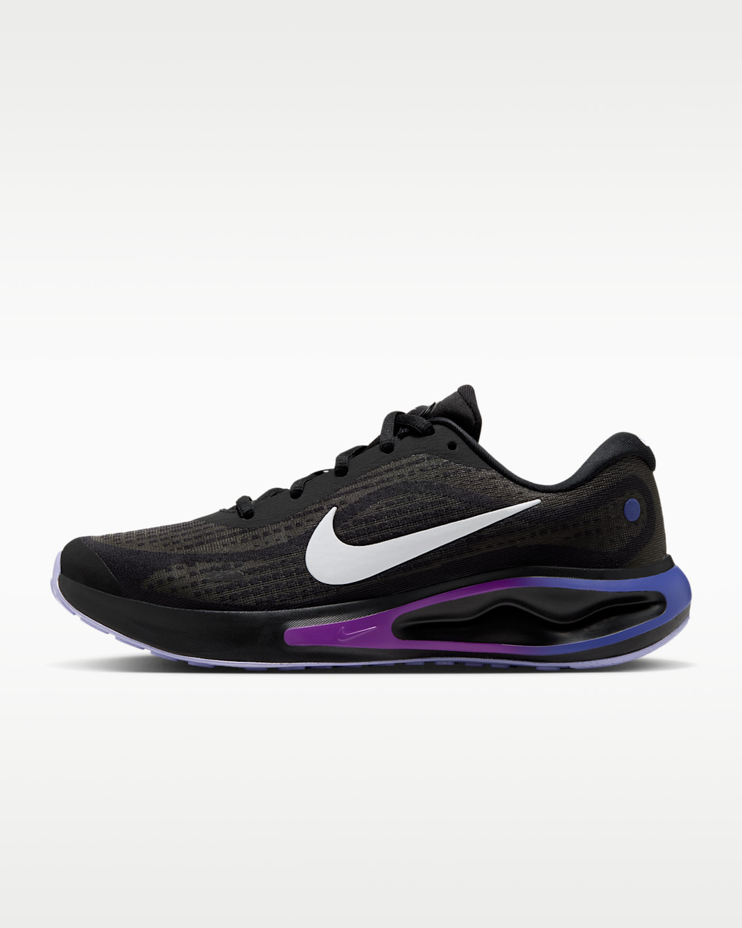 Nike Journey Run Women's Road Running Shoes - Black/Persian Violet/Purple Pulse/White