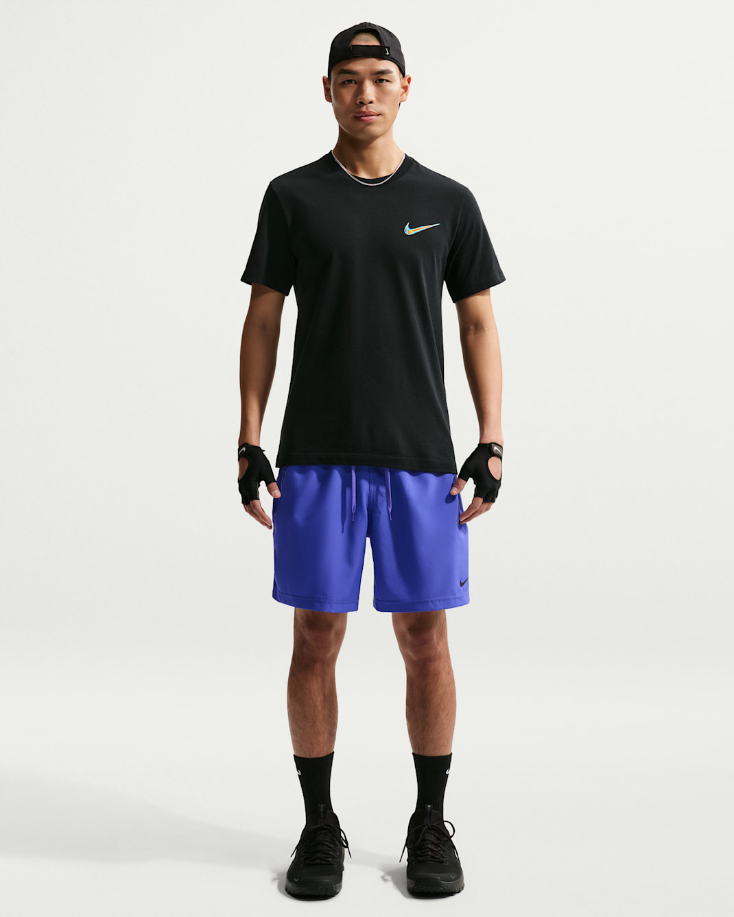 Nike Form Men's Dri-FIT 7" Versatile Shorts - Persian Violet/Black