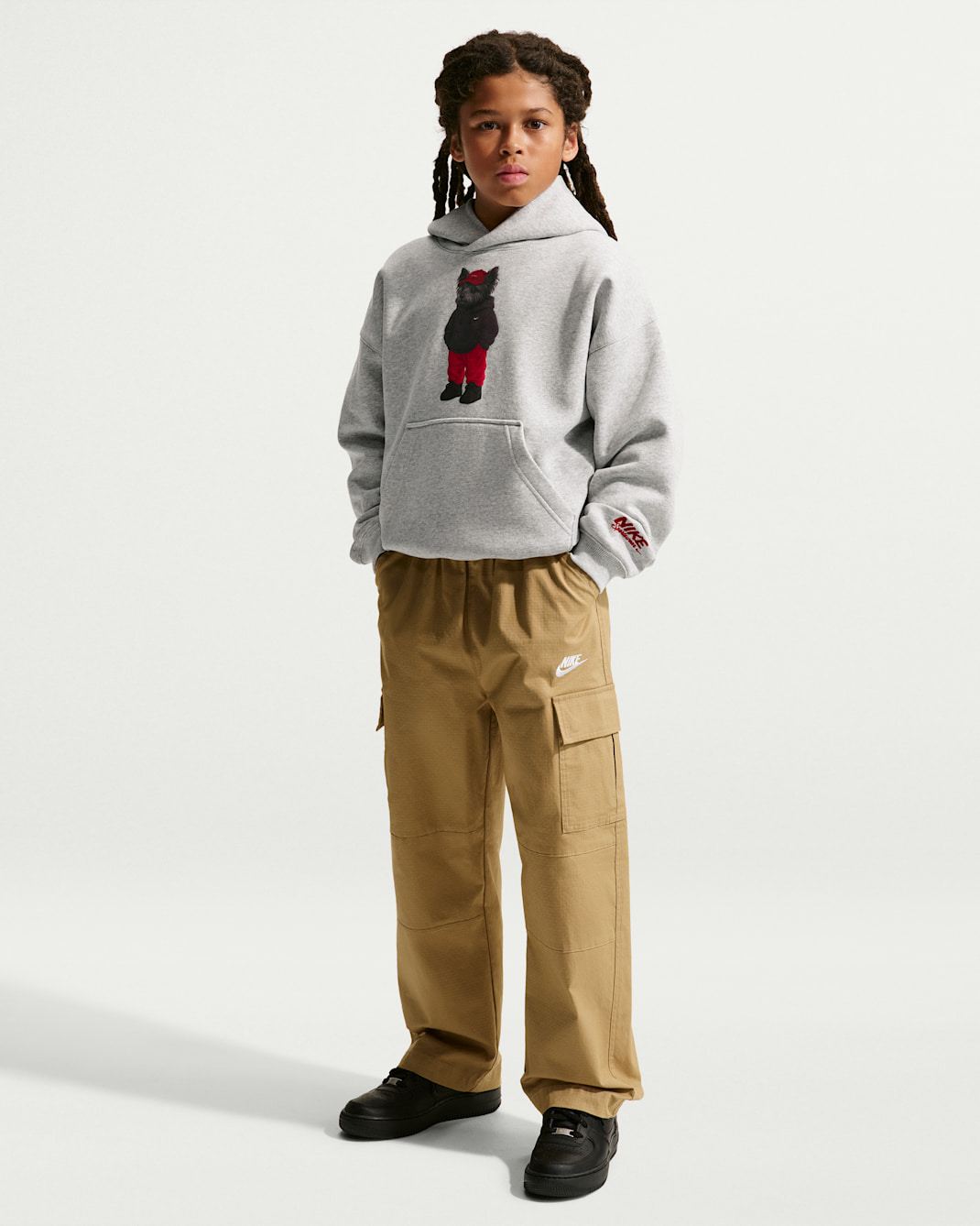 Nike Sportswear Club Fleece Big Kids' Oversized Hoodie
