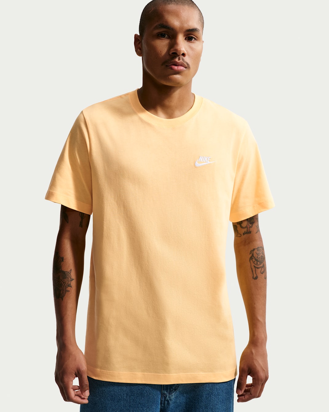 Nike Sportswear Club Men's T-Shirt - Topaz Gold