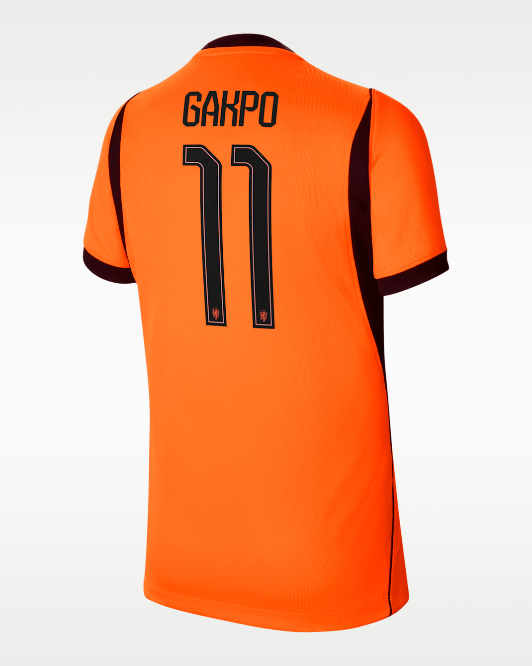Cody Gakpo Netherlands National Team 2026 Stadium Home Big Kids' Nike Dri-FIT Soccer Jersey - Orange