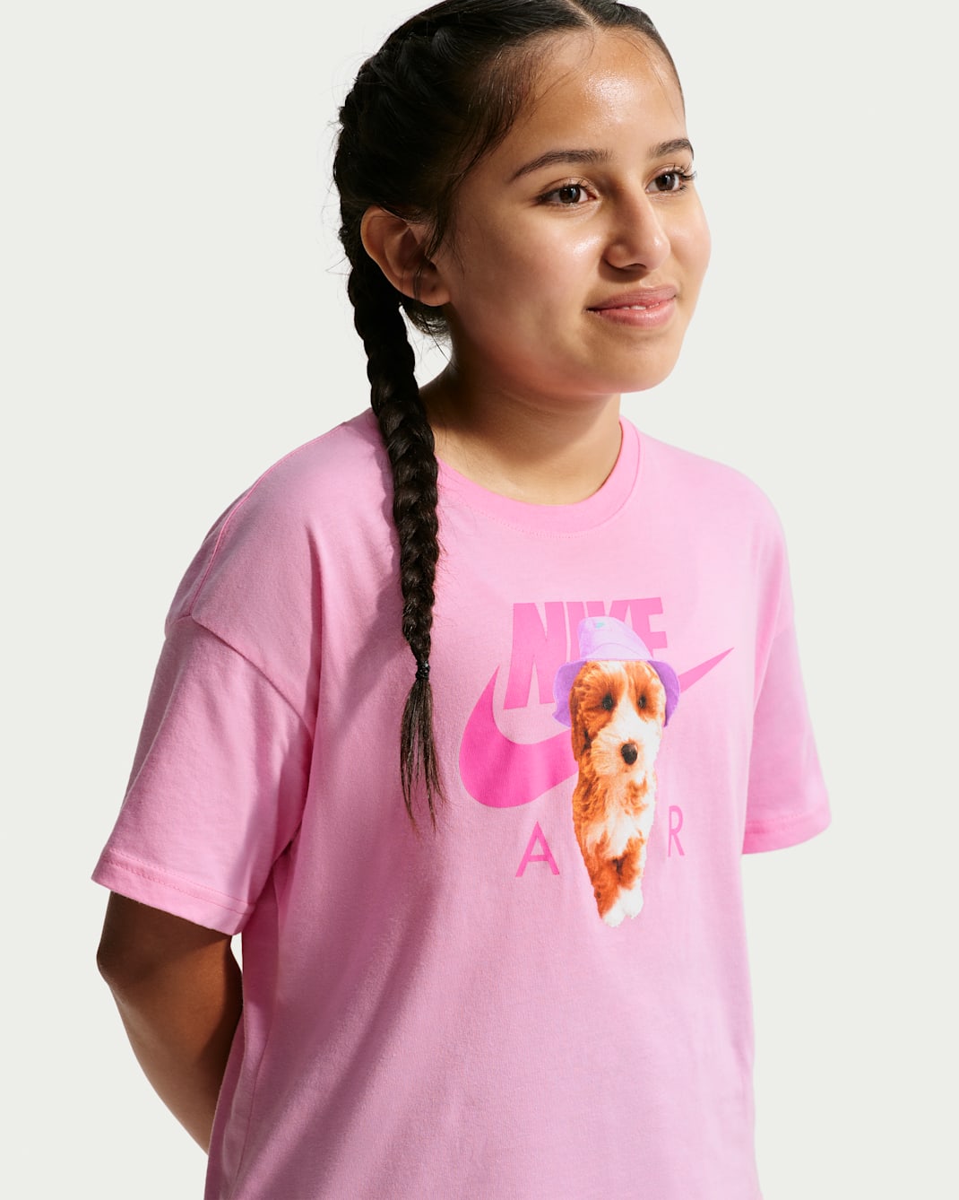 Nike Sportswear Big Kids' (Girls') Boxy T-Shirt