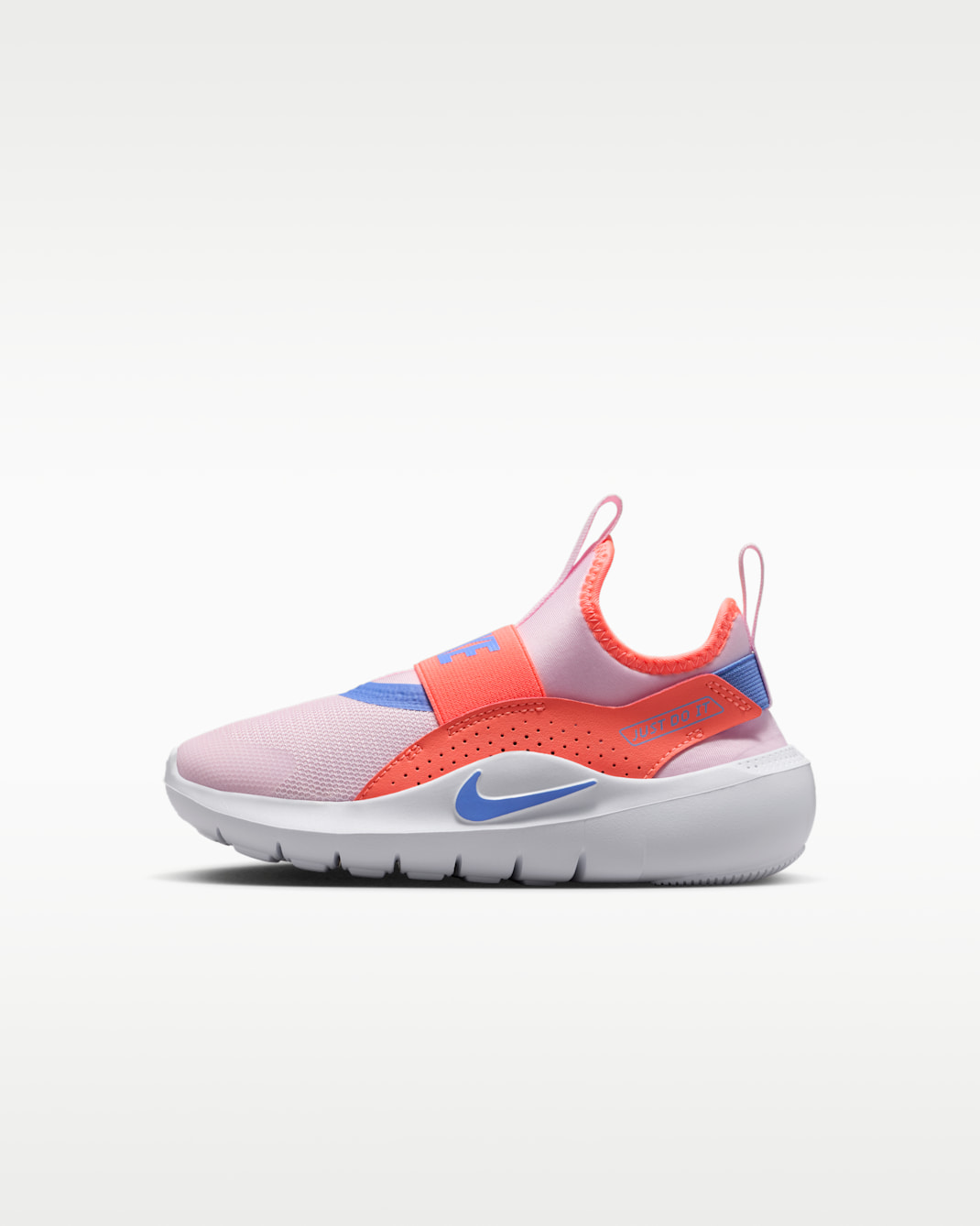 Nike Flex Runner 4 Little Kids' Shoes - Pink Foam/Bright Mango/White/Royal Pulse