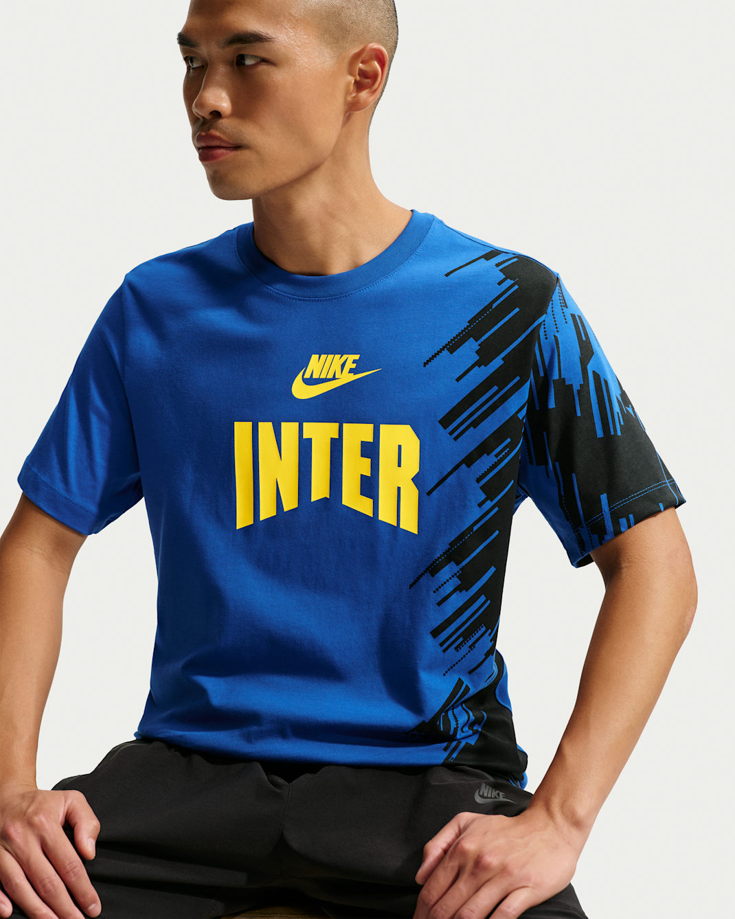 T-shirt Nike Inter Milan Premier pour homme - Lyon Blue