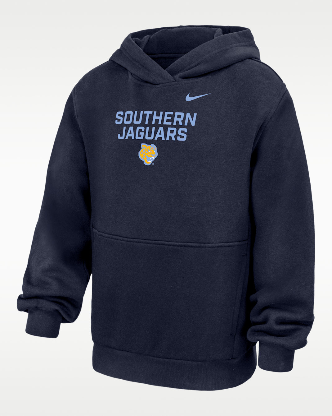 Nike College (Southern University and A&M) Big Kids' Club Fleece Pullover Hoodie - College Navy