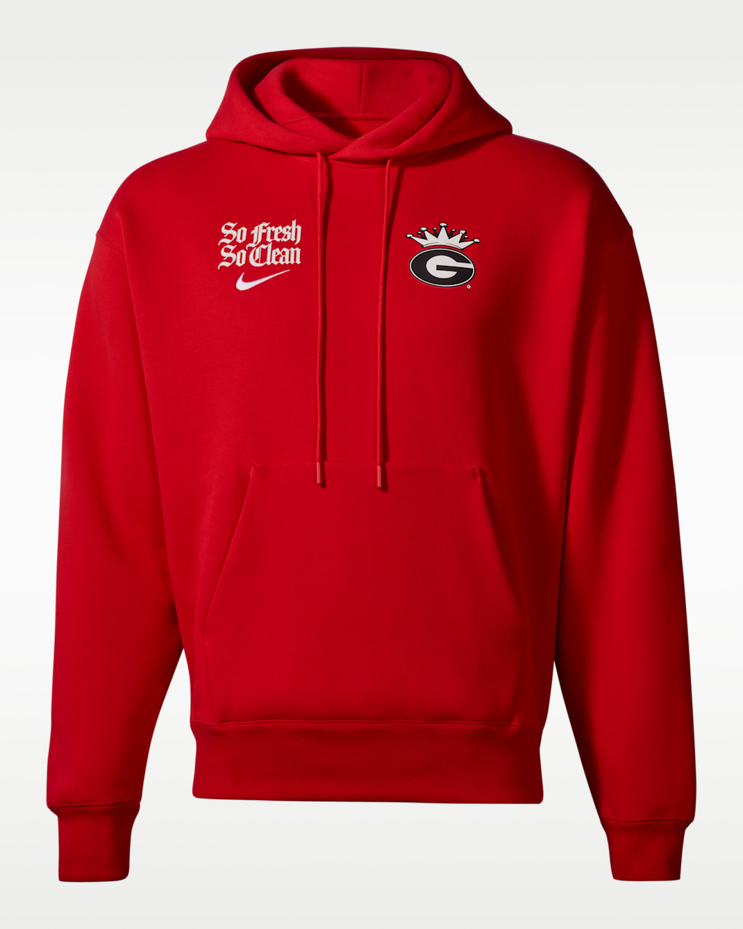Sudadera con gorro Crown Nike x UGA x Outkast - Rojo