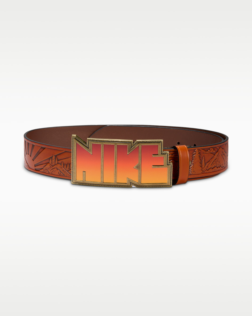 Cinturón Premium Nike Archival "Baby Teeth" - Tostado/Beige