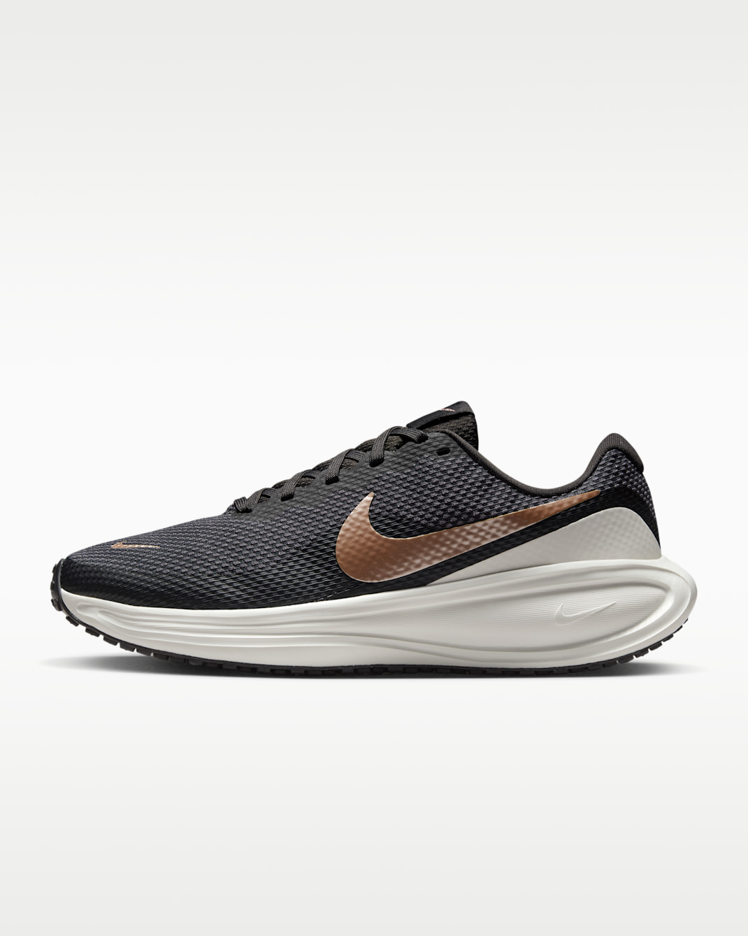 Nike Revolution 8 Women's Road Running Shoes (Wide) - Medium Ash/Black/Sail/Metallic Red Bronze
