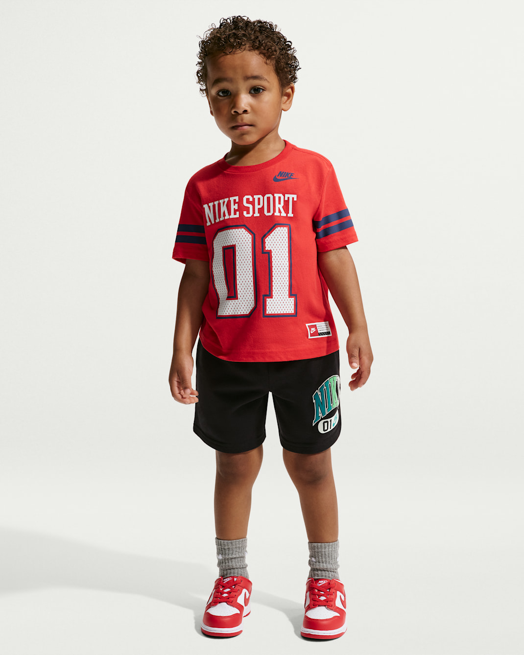 Nike Sportswear Toddler Multisport Fleece Shorts - Black