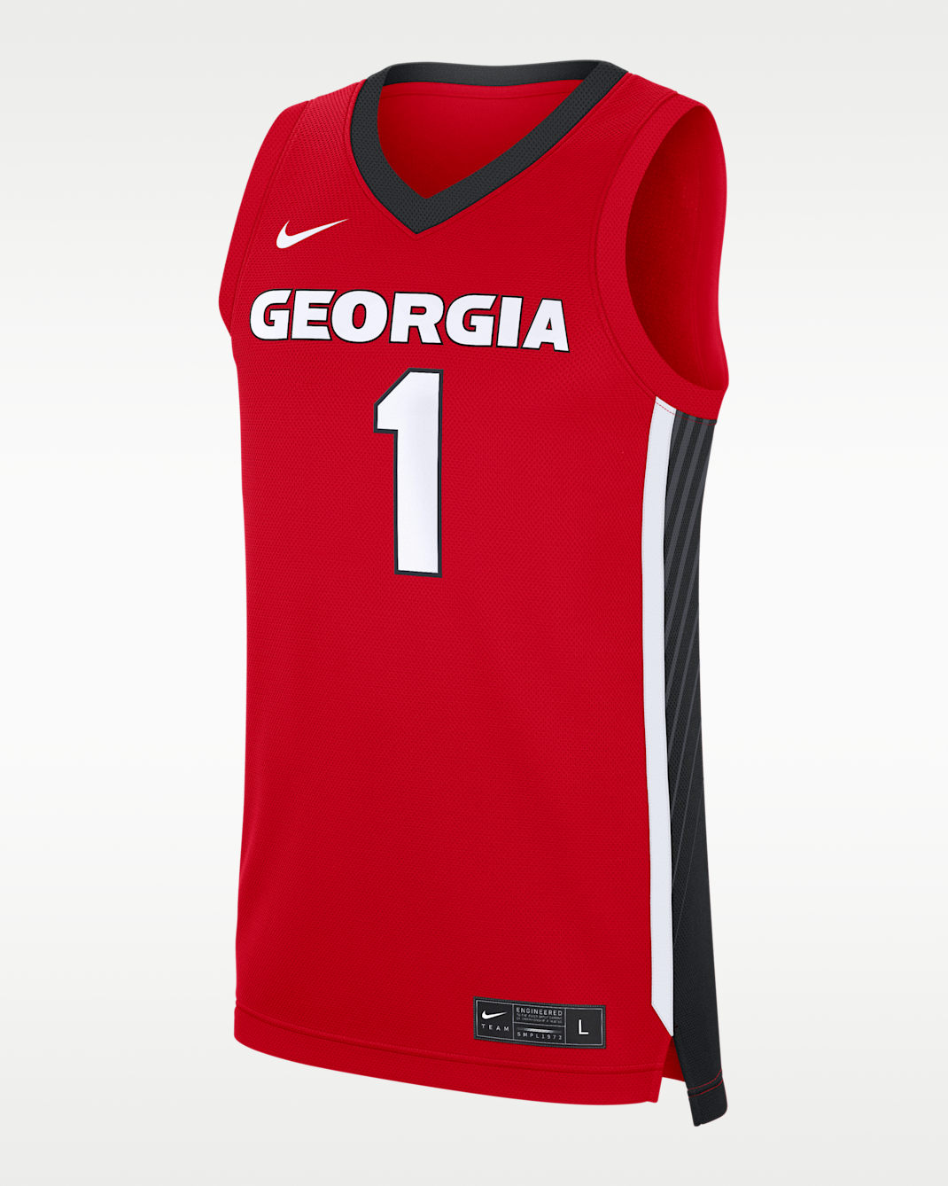 Georgia Bulldogs Replica Men's Nike College Basketball Jersey - University Red