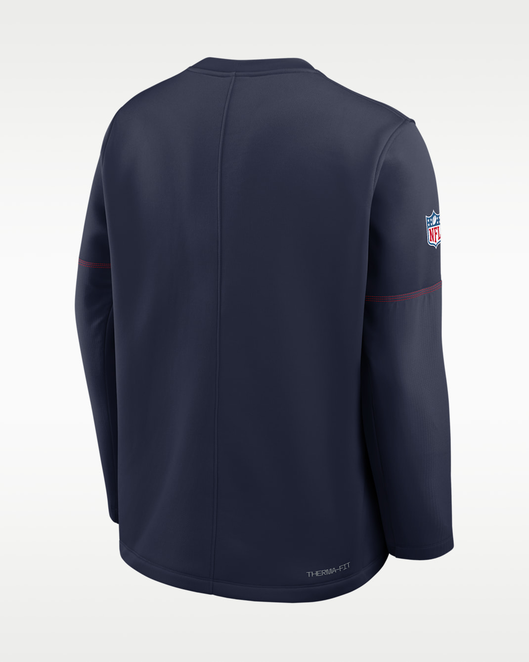 New England Patriots Sideline Coaches Men's Nike Therma-FIT NFL Long-Sleeve T-Shirt