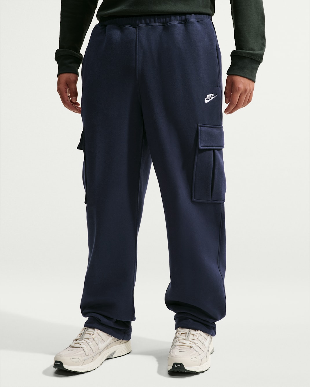 Nike Club Men's Fleece Open-Hem Cargo Pants