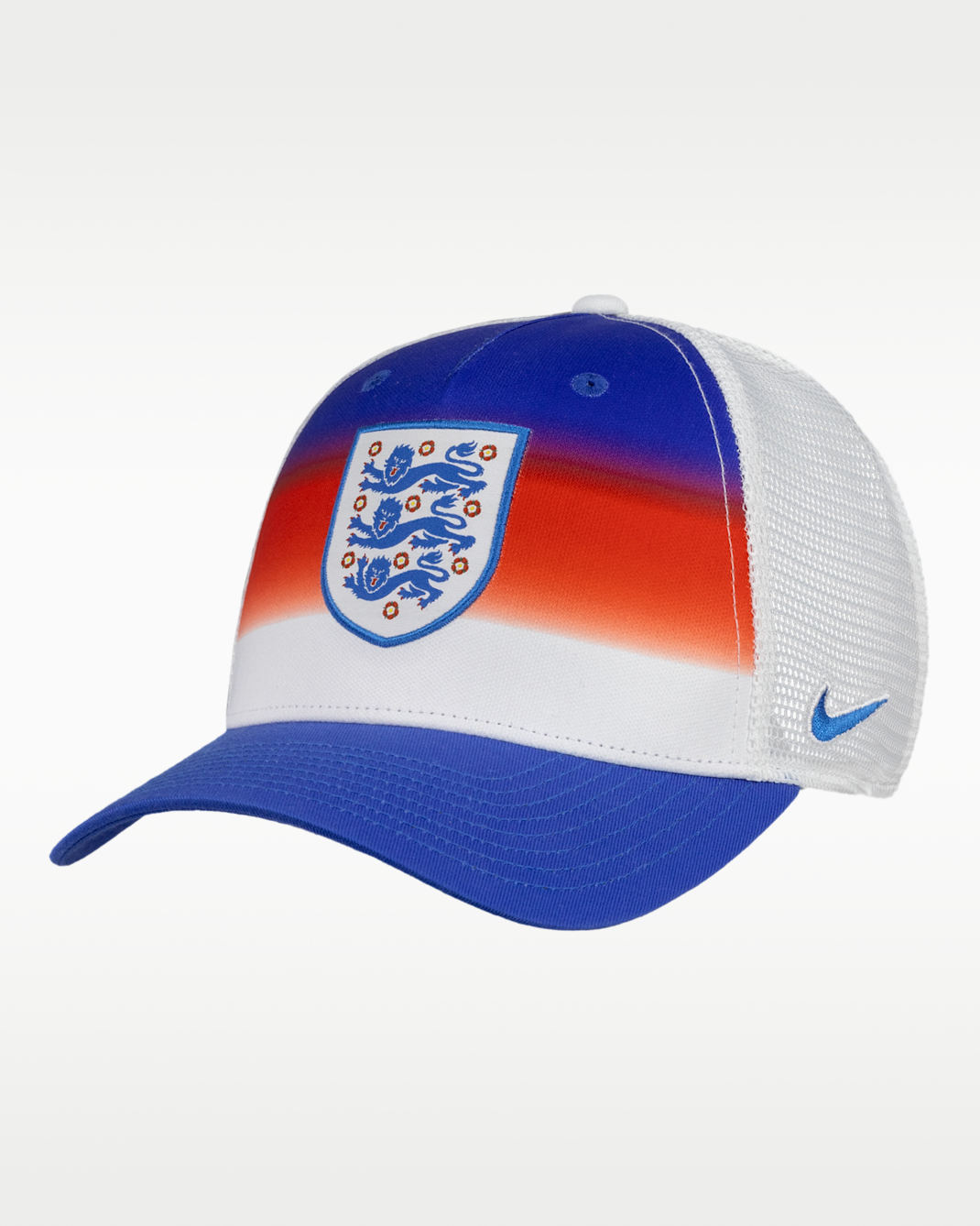 England Rise Nike Soccer Structured Adjustable Trucker Cap - Print