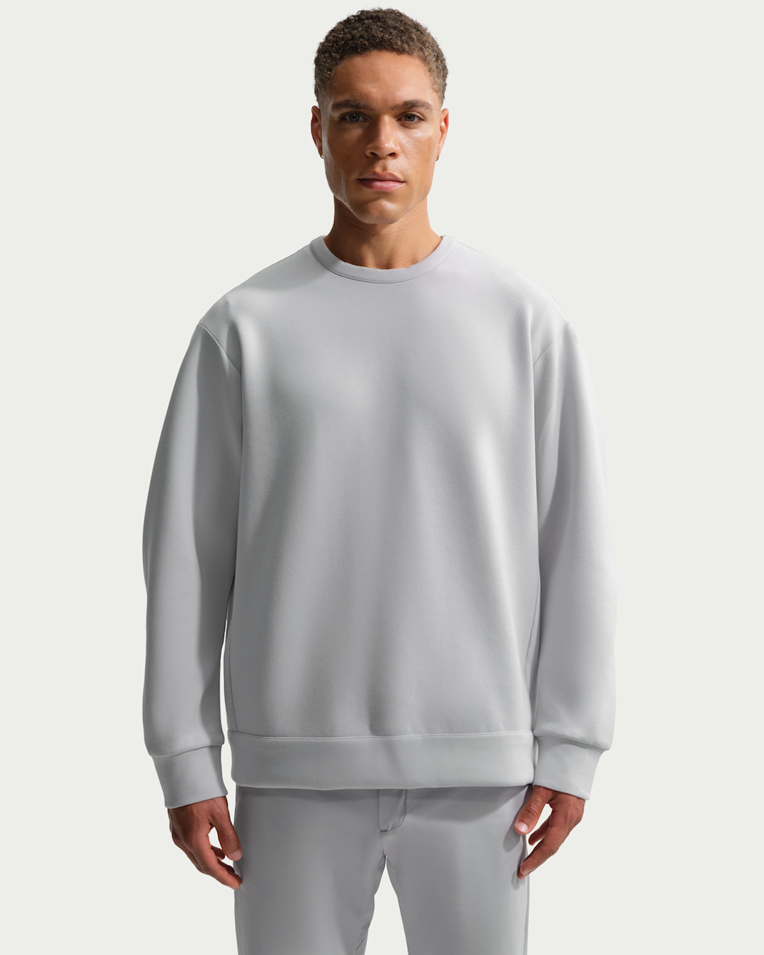 Nike 24.7 ImpossiblySoft Dri-FIT Rundhalsshirt (Herren) - Grey Fog/Light Smoke Grey
