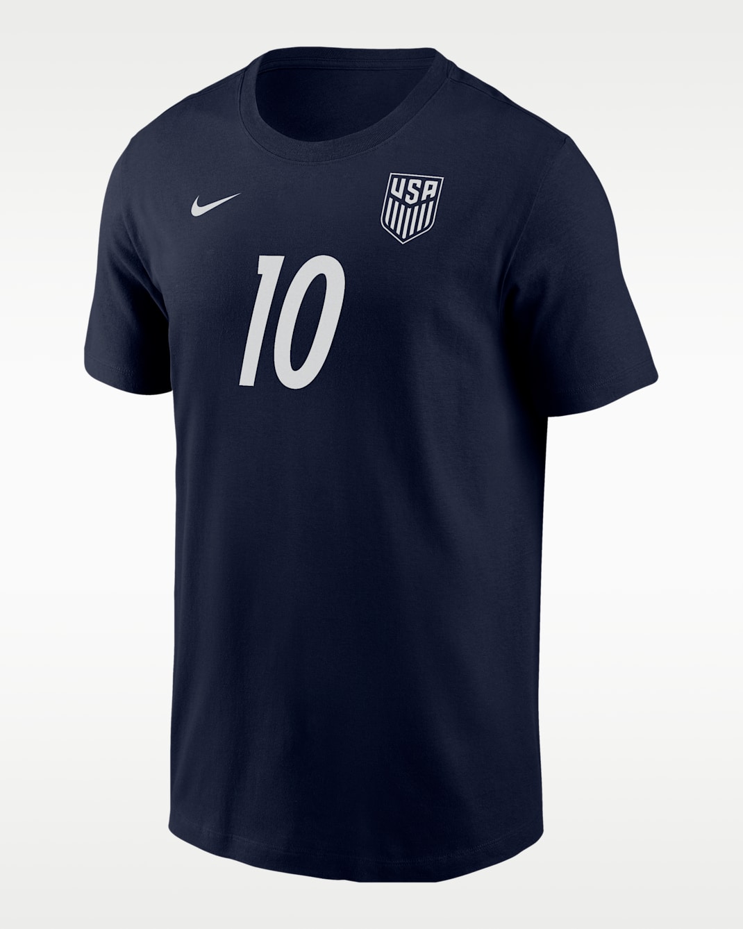 Christian Pulisic Team USA Men's Nike Soccer T-Shirt - College Navy