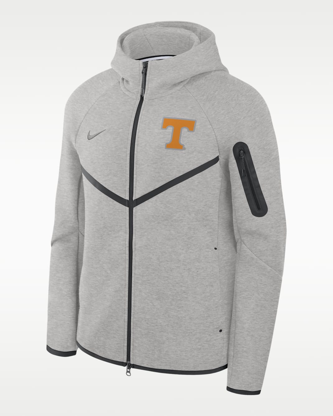 Tennessee Tech Fleece Windrunner Men's Nike College Full-Zip Hooded Jacket - Grey