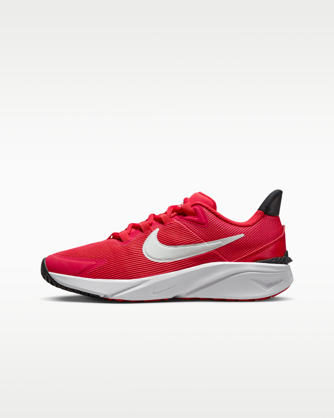 Nike Star Runner 4 Big Kids' Road Running Shoes - University Red/Black/White/Summit White
