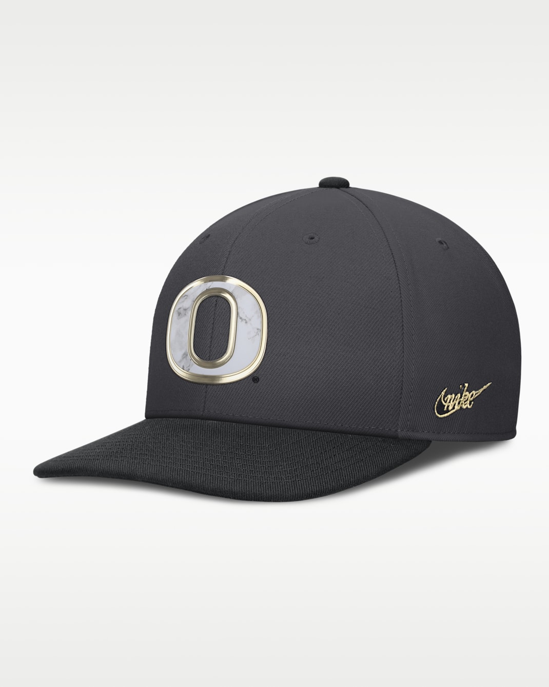Oregon Alt Pro Men's Nike Dri-FIT College Adjustable Hat - Anthracite