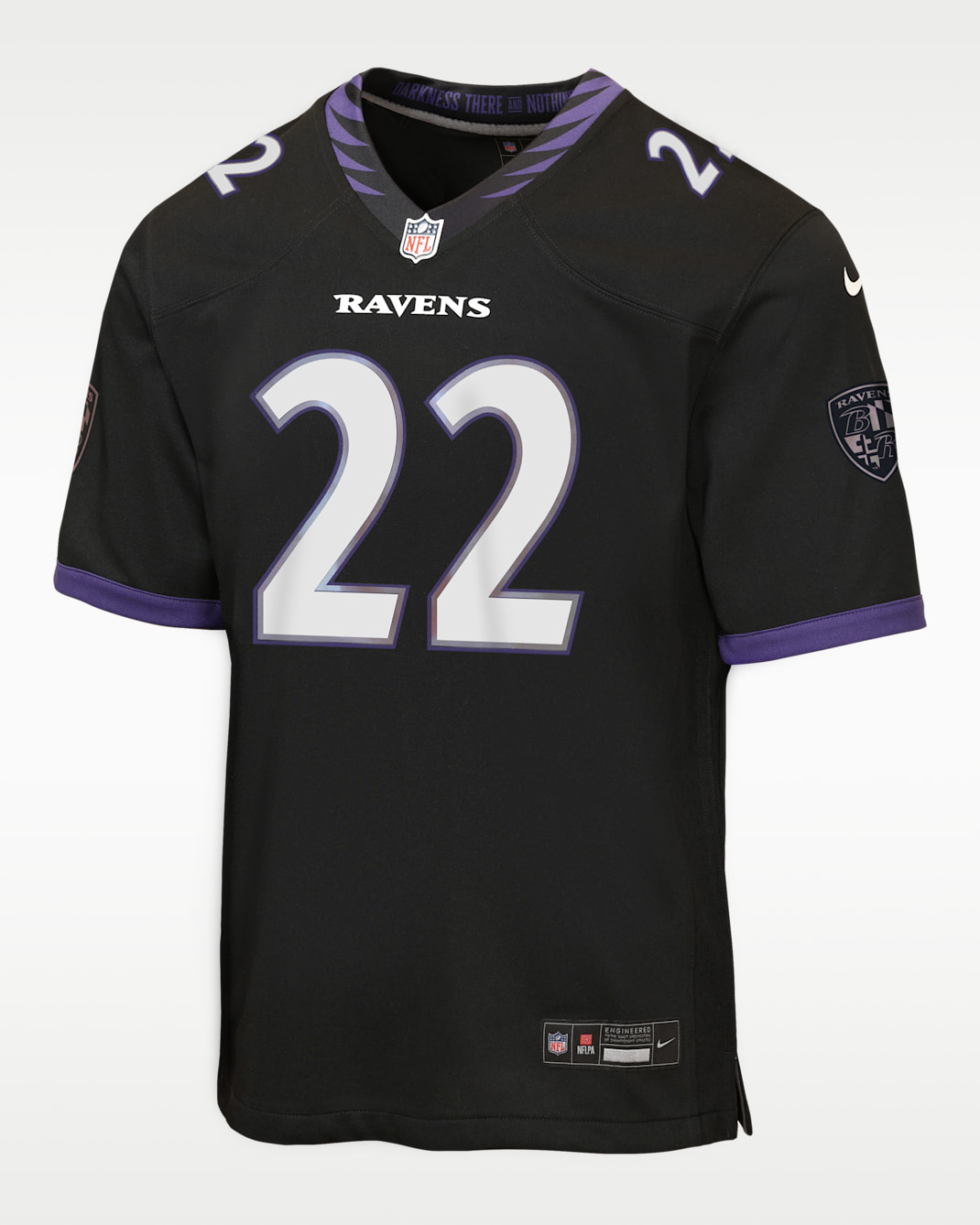 Derrick Henry Baltimore Ravens Big Kids' Game Jersey - Black