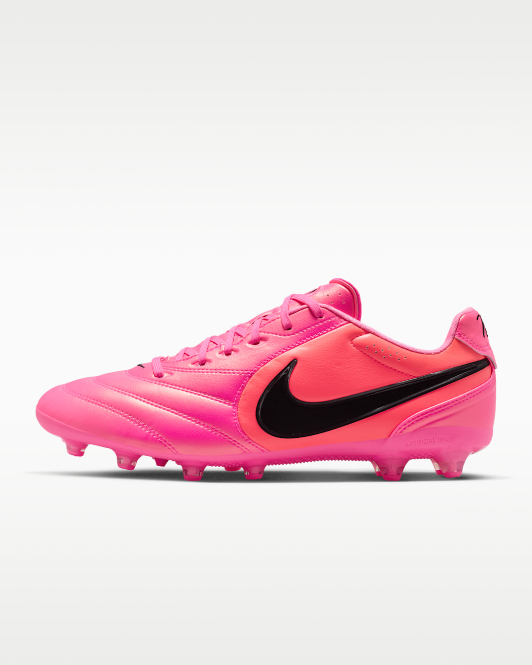 Nike Tiempo Ligera Pro Artificial-Grass Low-Top Football Boots - Multi-Colour/Black