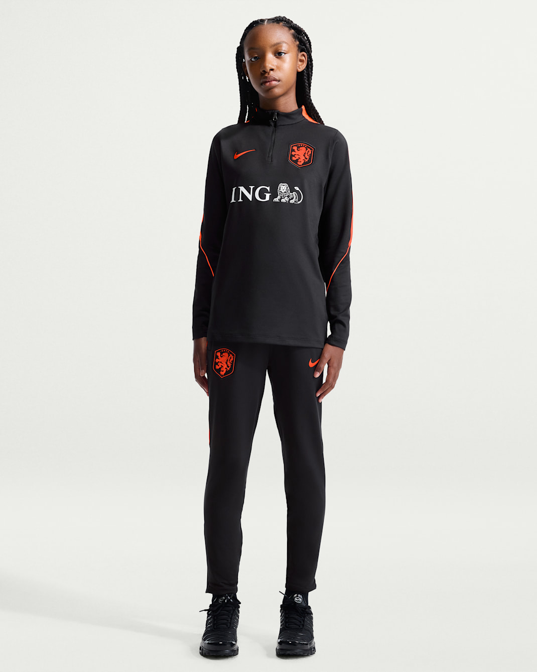 Netherlands Strike Big Kids' Nike Dri-FIT Soccer Drill Top