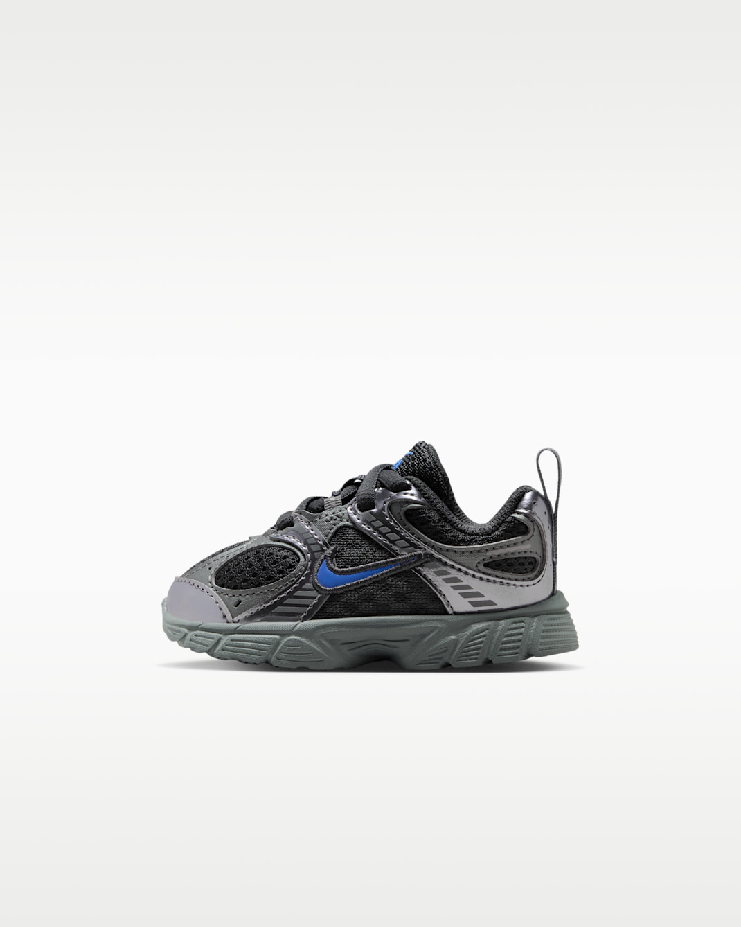 Nike V5 RNR Baby/Toddler Shoes - Anthracite/Metallic Cool Grey/Smoke Grey/Blue Crystal