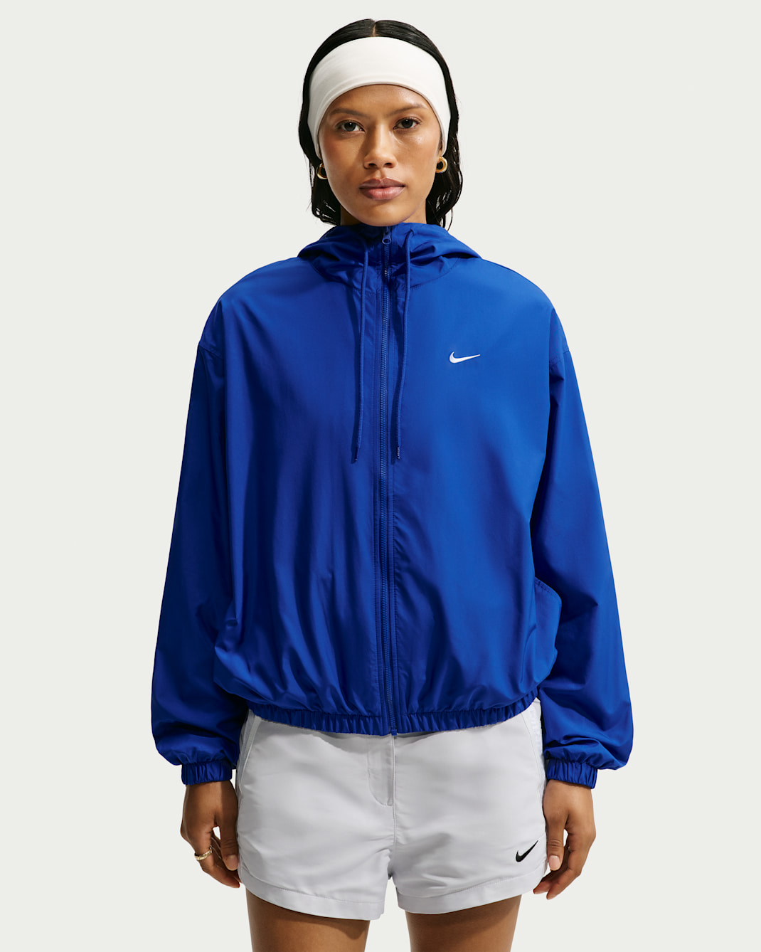 Nike Sportswear Women's Loose Hooded UV Jacket - Old Royal/Sail