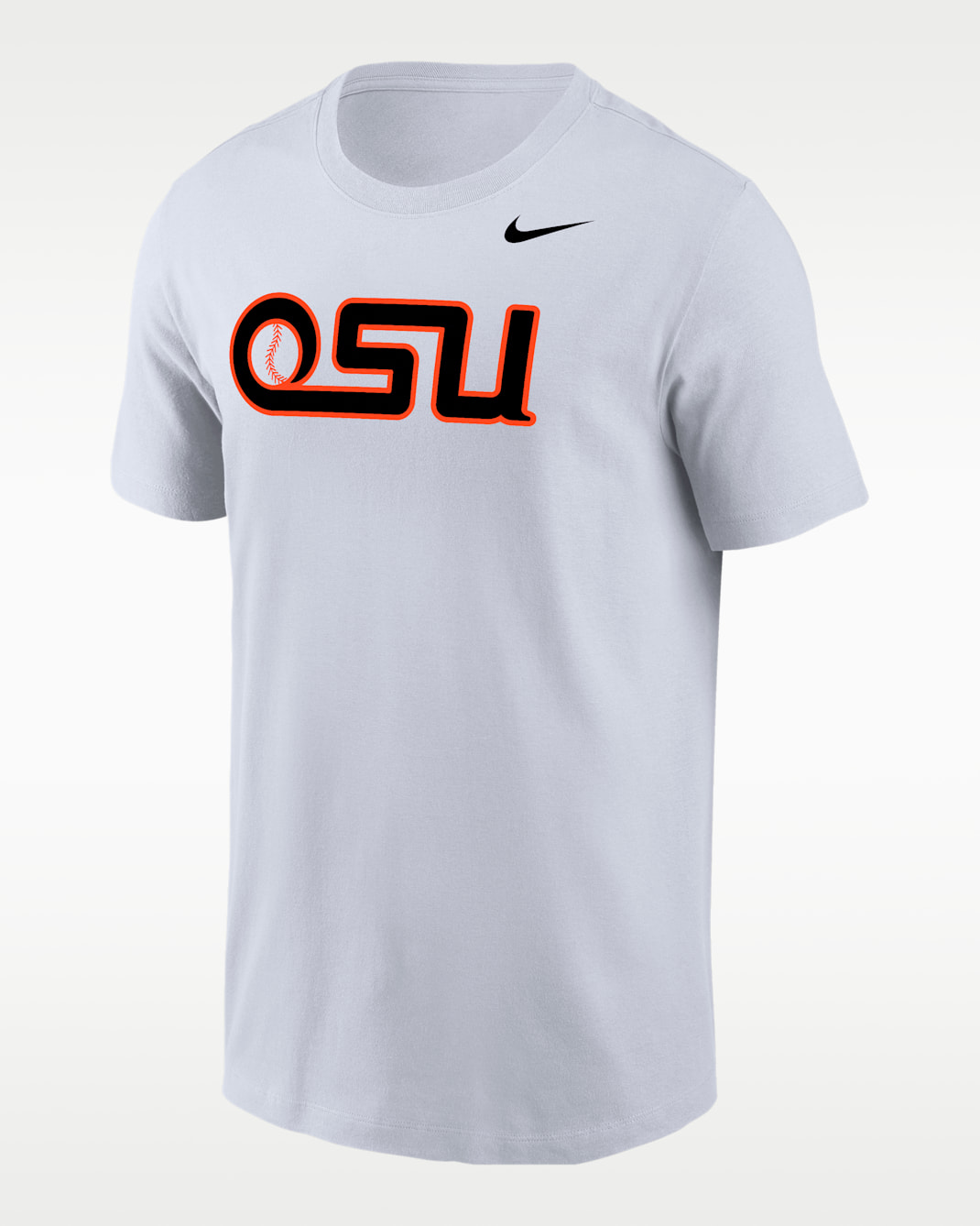 Oregon State Beavers Men's Nike Baseball T-Shirt - White