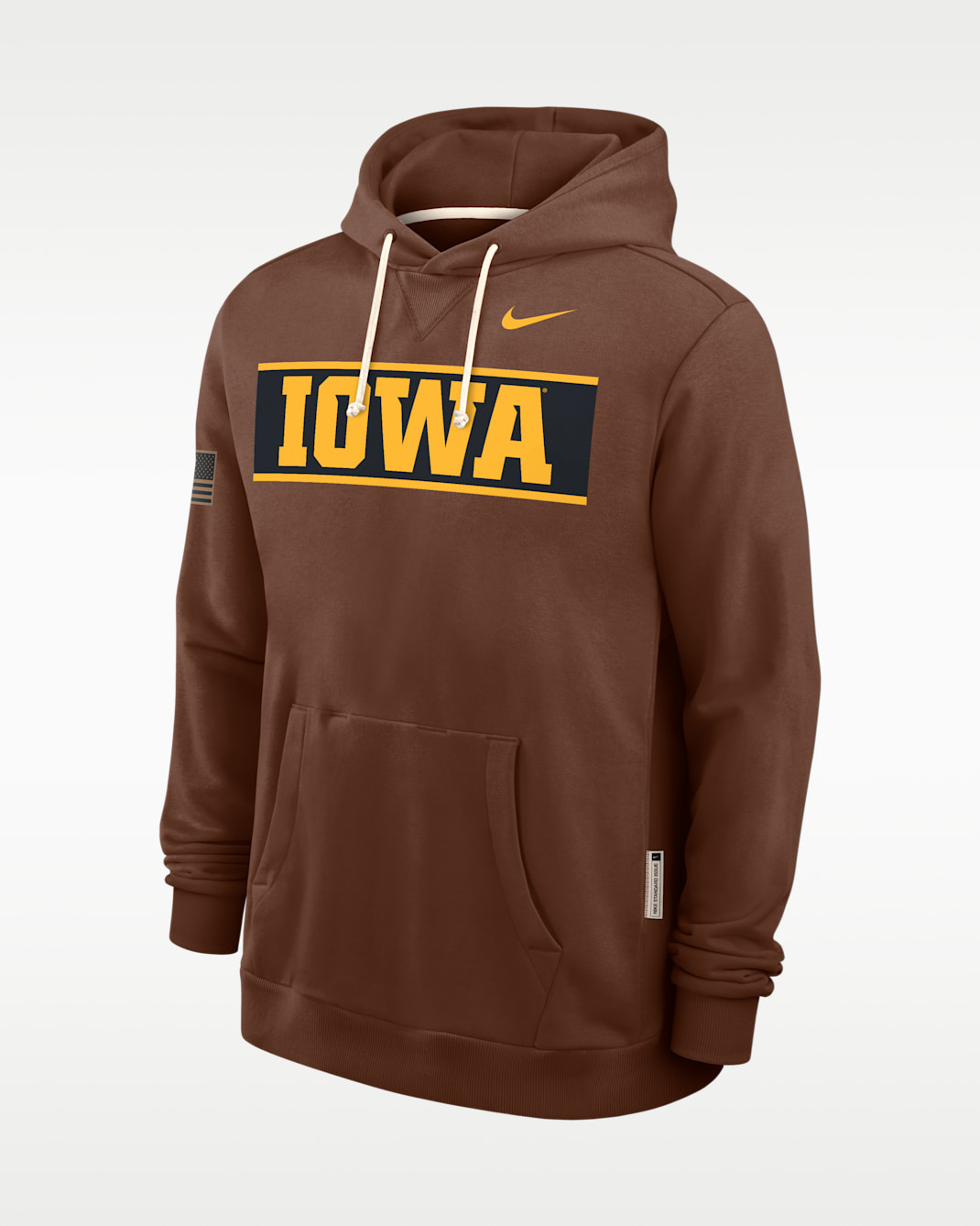 Iowa 2026 Military Appreciation Standard Issue Men's Nike Dri-FIT College Pullover Hoodie