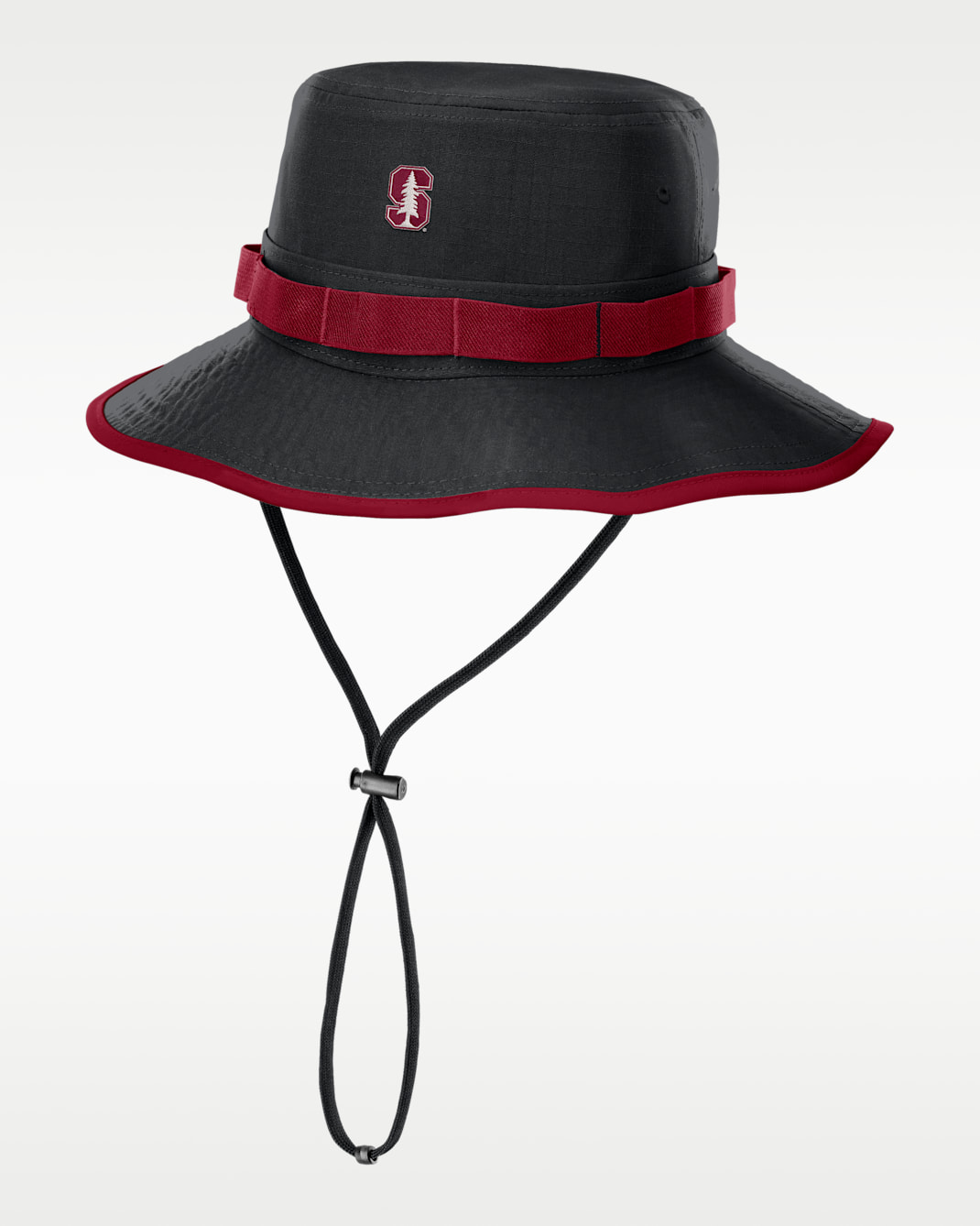 Stanford Sideline Apex Boonie Men's Nike Dri-FIT College Bucket Hat - Black