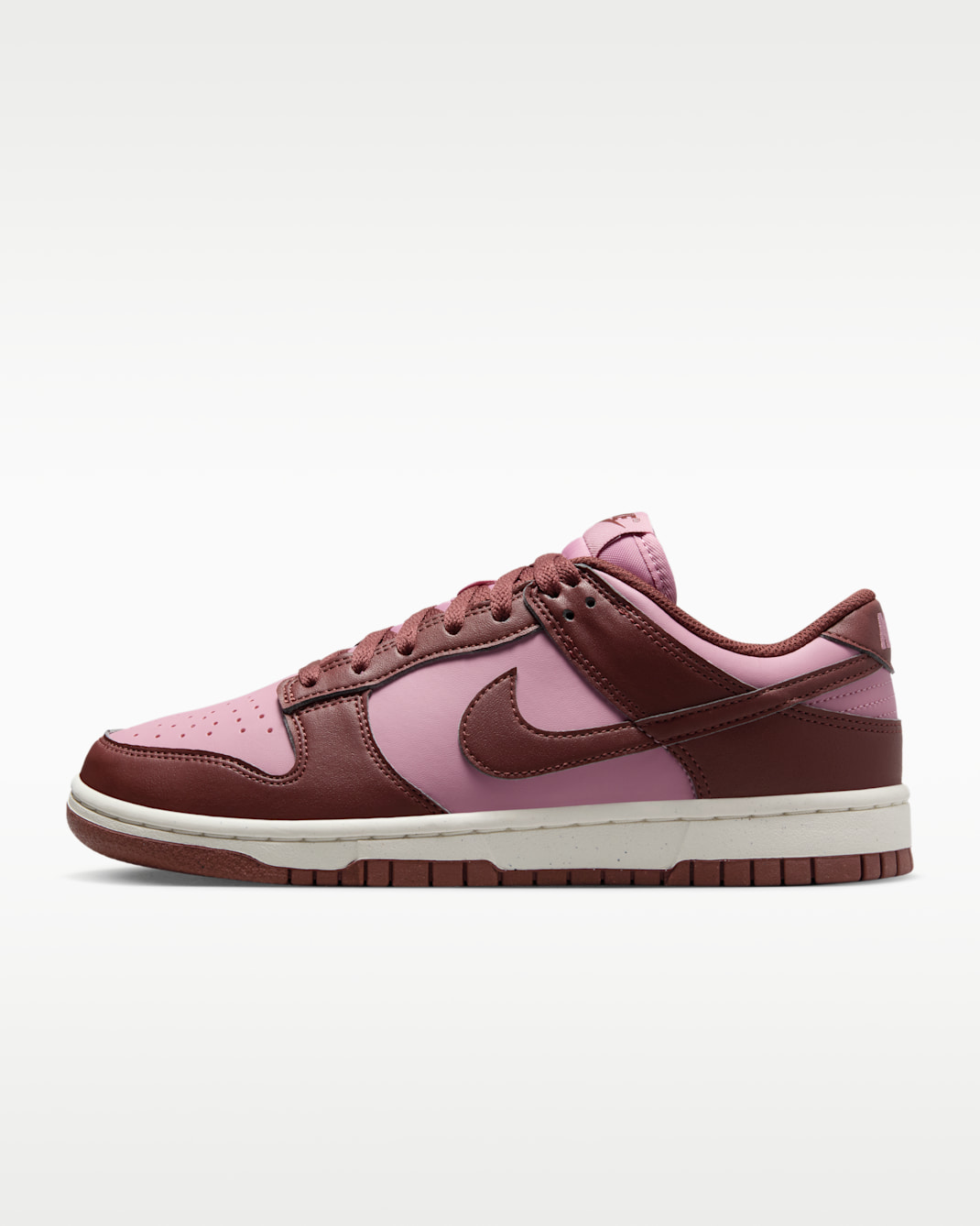 Nike Dunk Low Next Nature Women's Shoes - White/Dark Pony/Sail/Elemental Pink