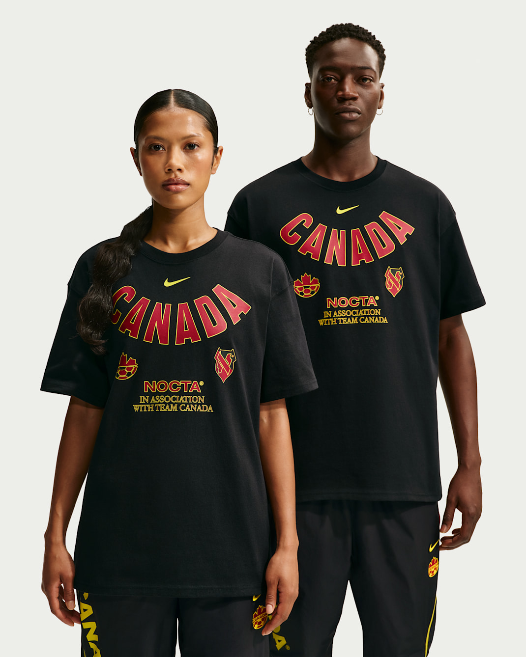 T-shirt Canada x NOCTA pour homme - Noir