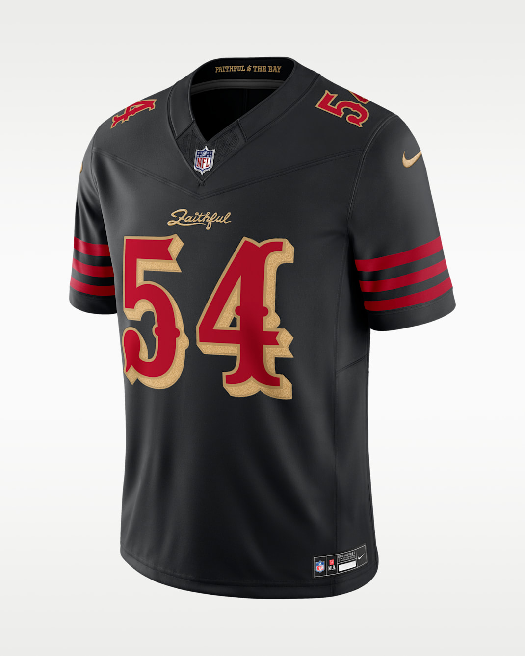 Fred Warner San Francisco 49ers Rivalries Collection Men's Nike Dri-FIT NFL Limited Jersey - Black