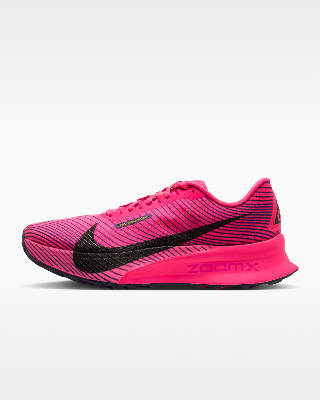 Nike ACG Ultrafly Trail-Racing Shoes - Hyper Pink/Purple Dynasty/Vivid Purple/Black