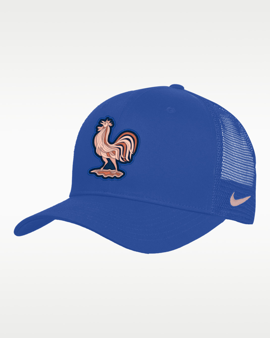 FFF Rise Nike Soccer Structured Adjustable Trucker Cap - Game Royal