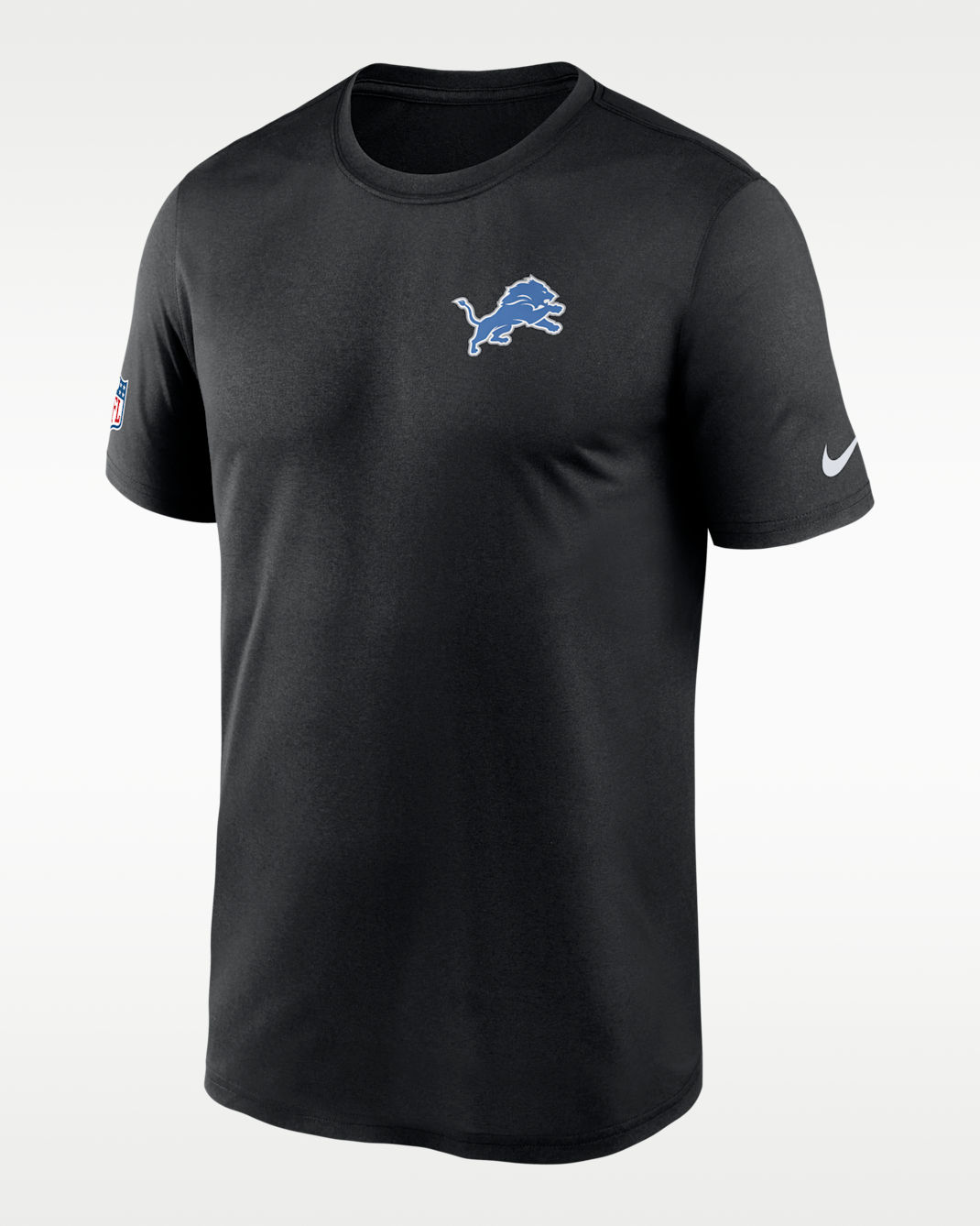 Detroit Lions Legend Small Logo Men's Nike Dri-FIT NFL T-Shirt - Black