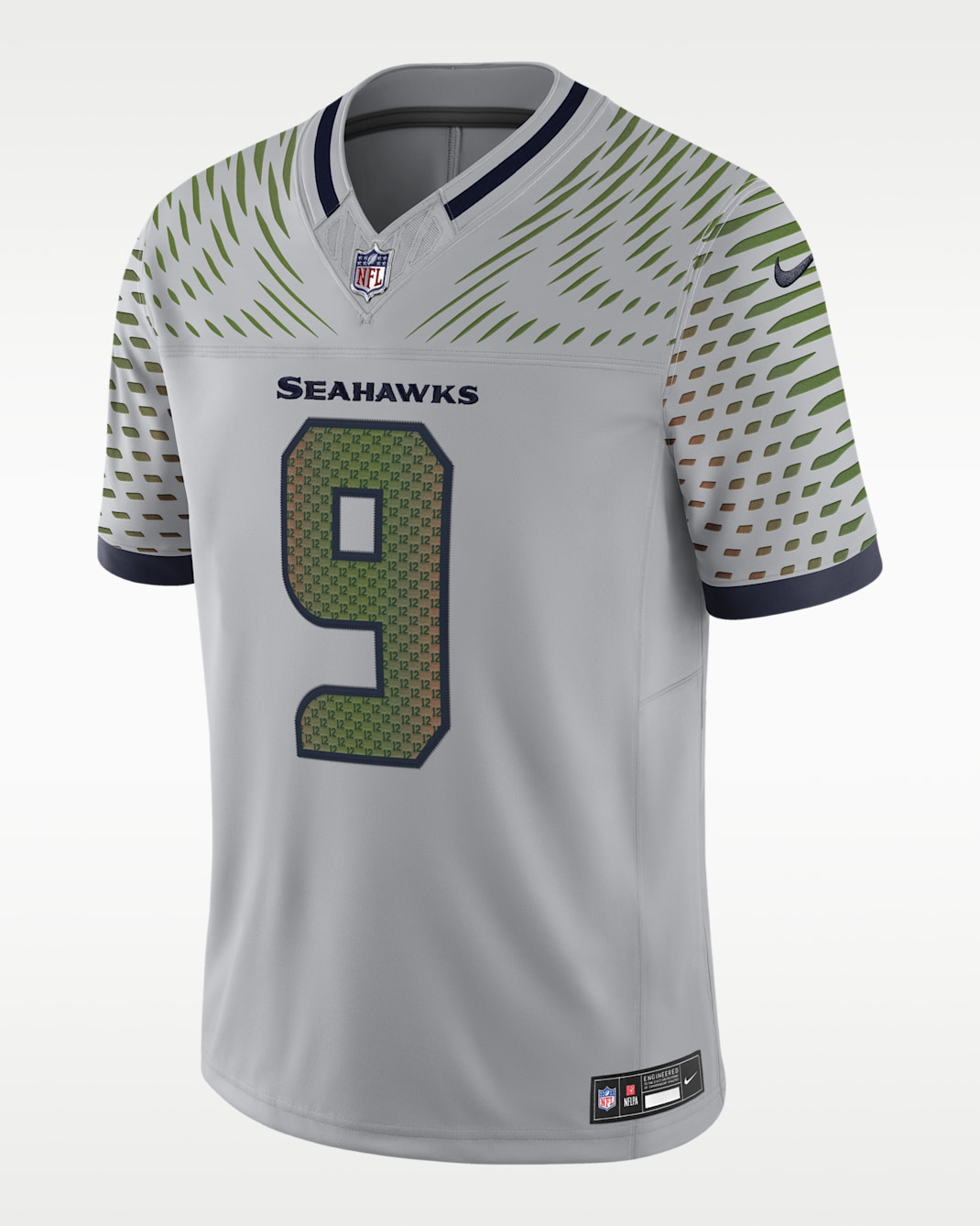 Kenneth Walker III Seattle Seahawks Rivalries Collection Men's Nike Dri-FIT NFL Limited Jersey - Grey