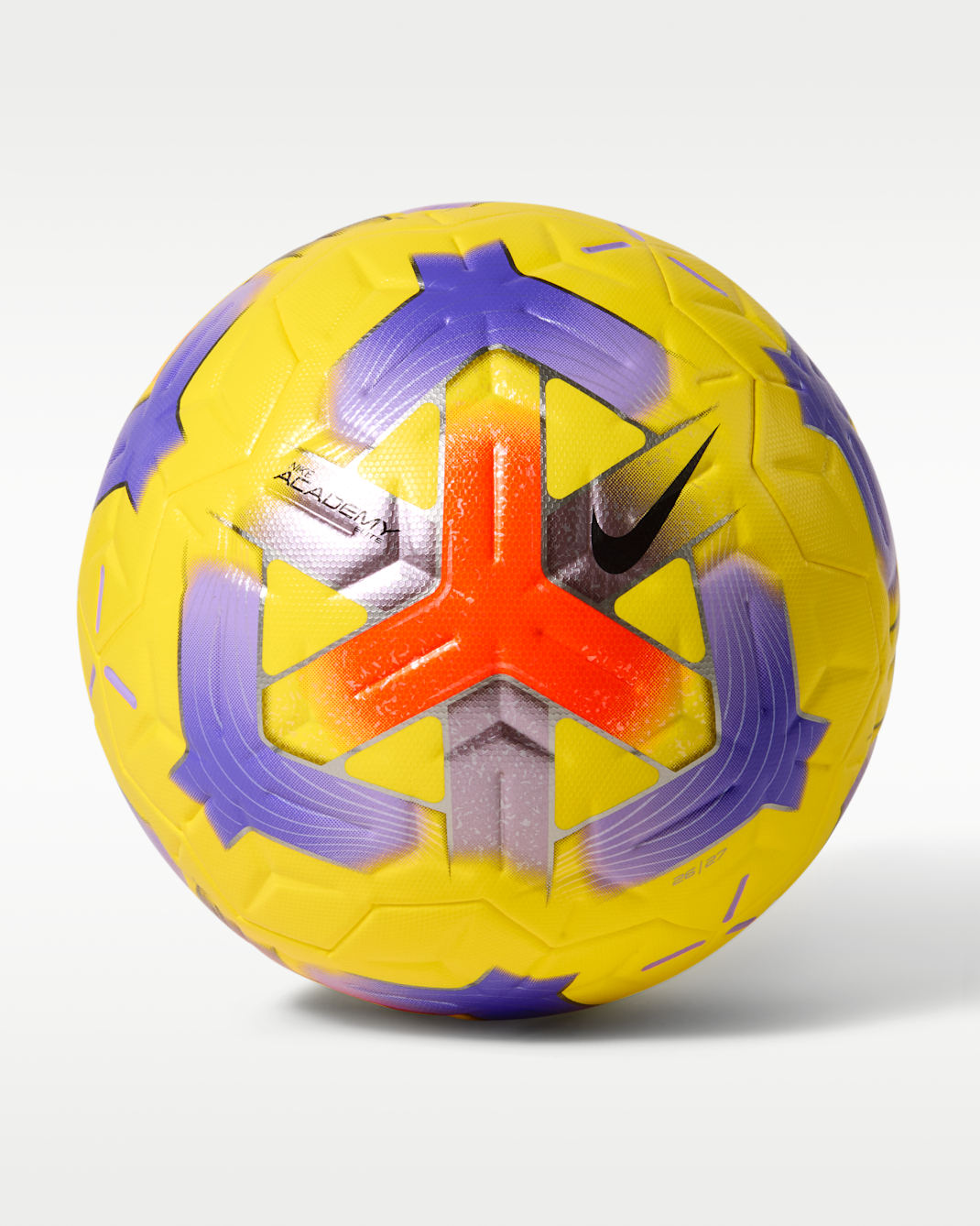Nike Academy Elite Soccer Ball - Yellow/Hyper Crimson/Purple/Black